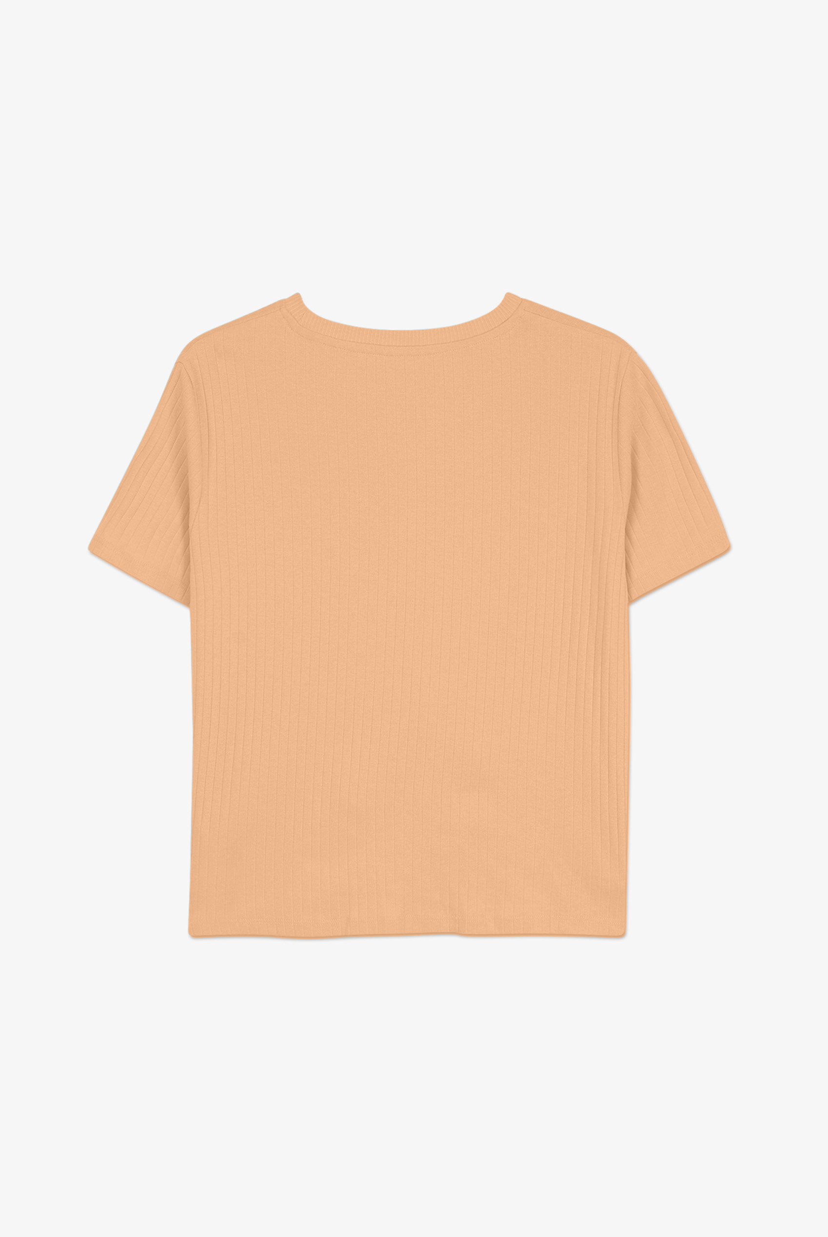 Twisted Hem Front T-Shirt