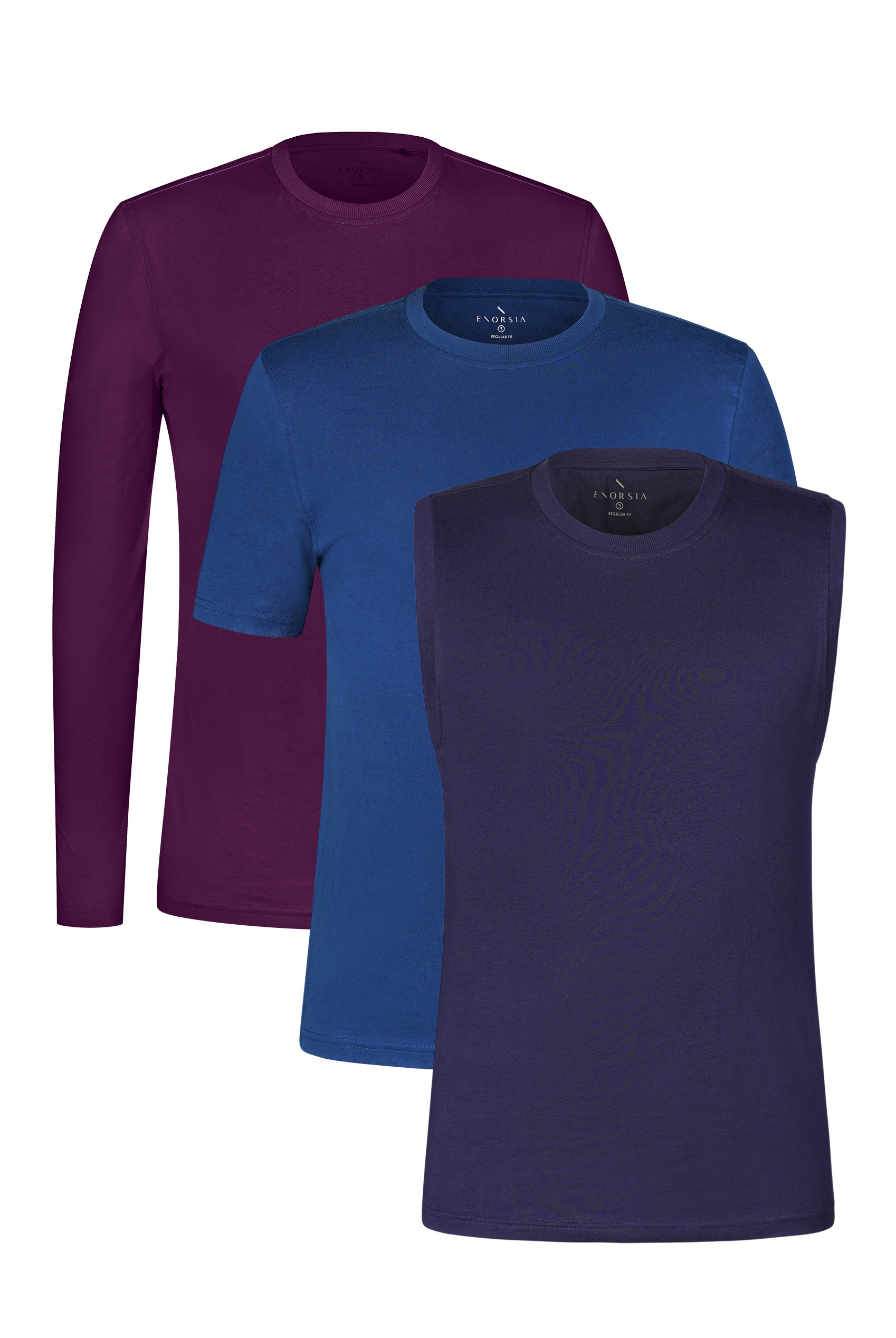 Soft Cotton T-Shirt And Vest 3 Pack