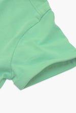 Half Placket Button Front T-Shirt