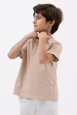 Half Placket Button Front T-Shirt