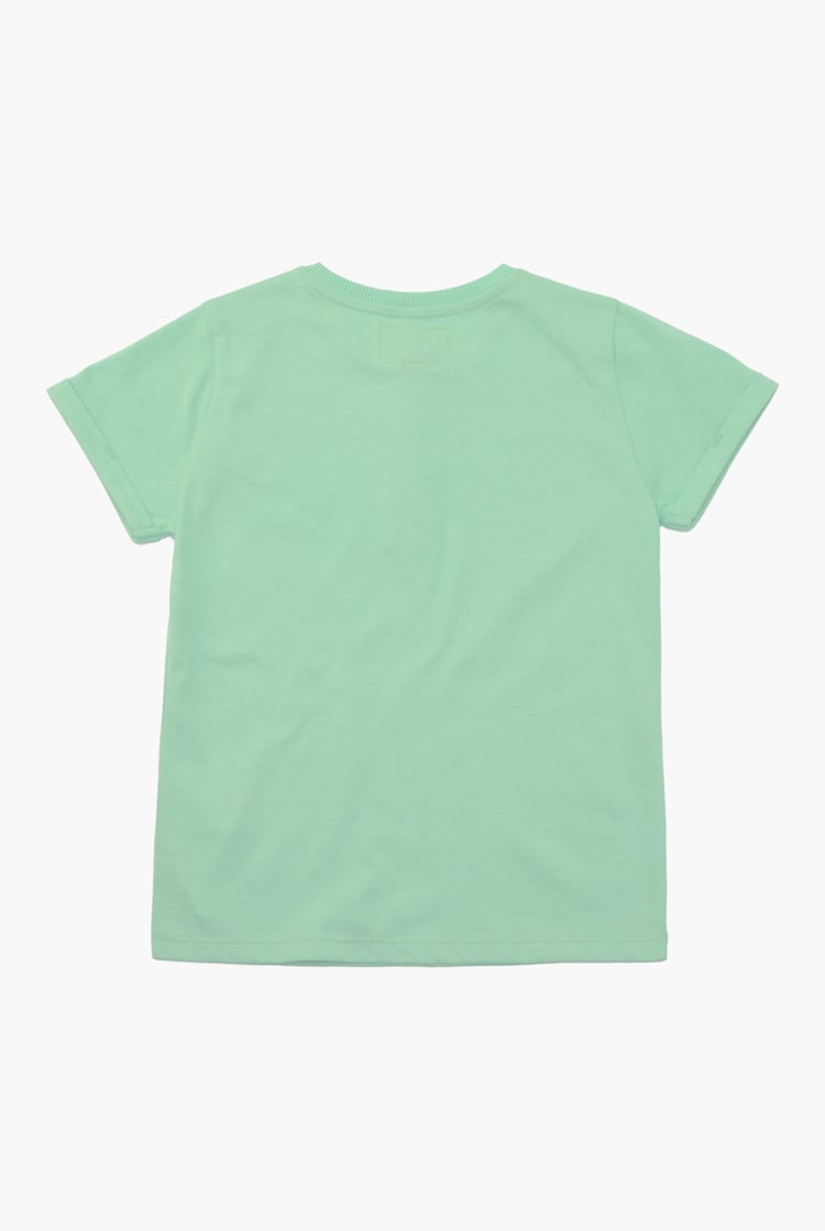 Half Placket Button Front T-Shirt