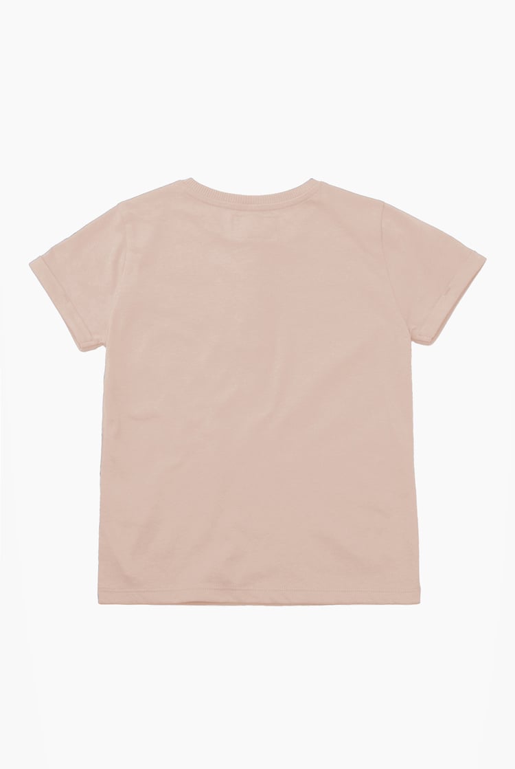 Half Placket Button Front T-Shirt