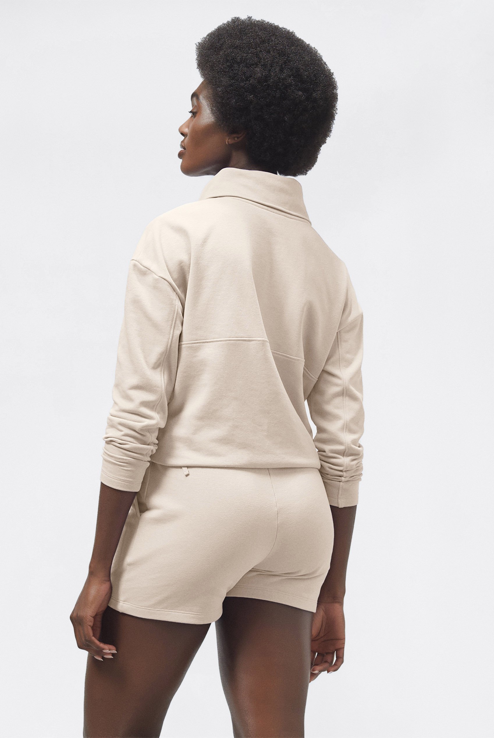 Half Zip Pullover Lounge Set