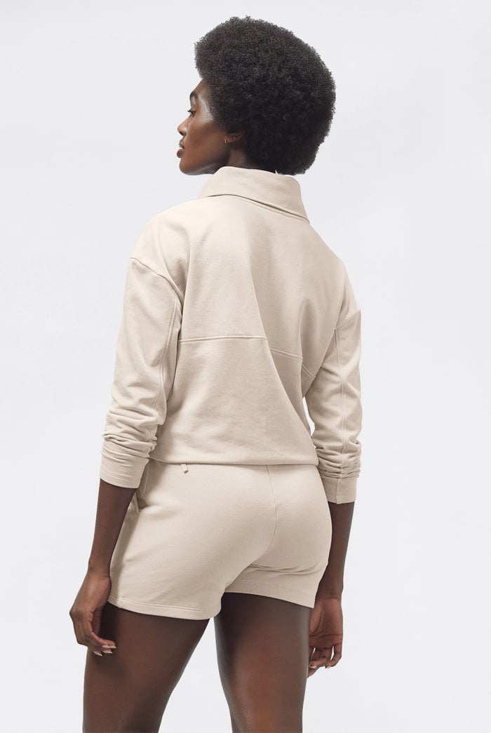 Half Zip Pullover Lounge Set