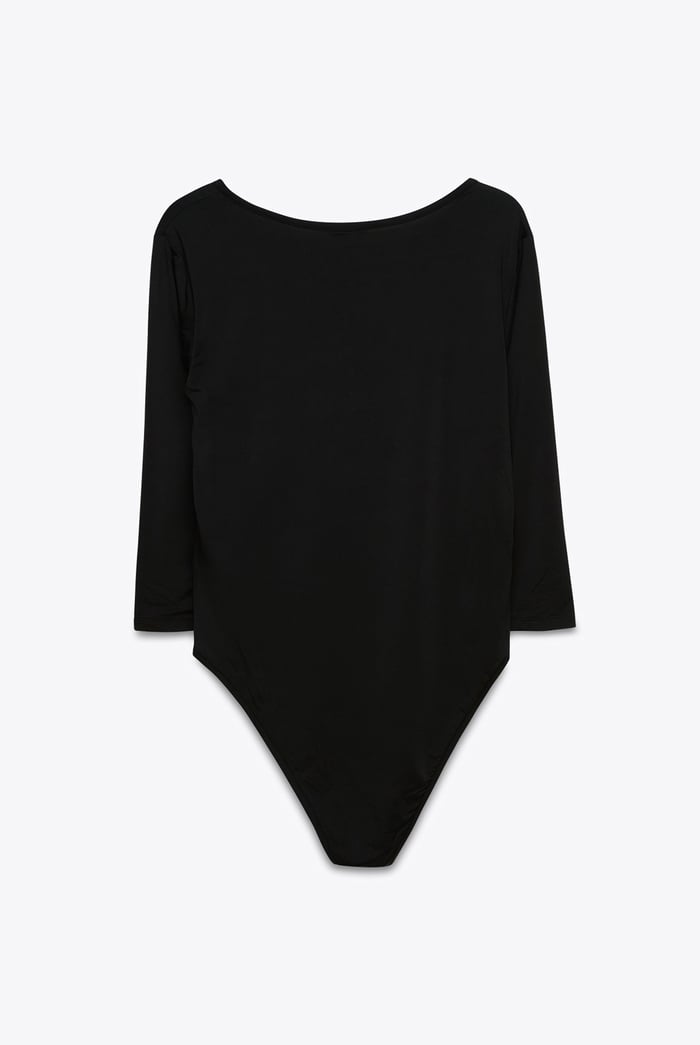 Black Slim Body Suit