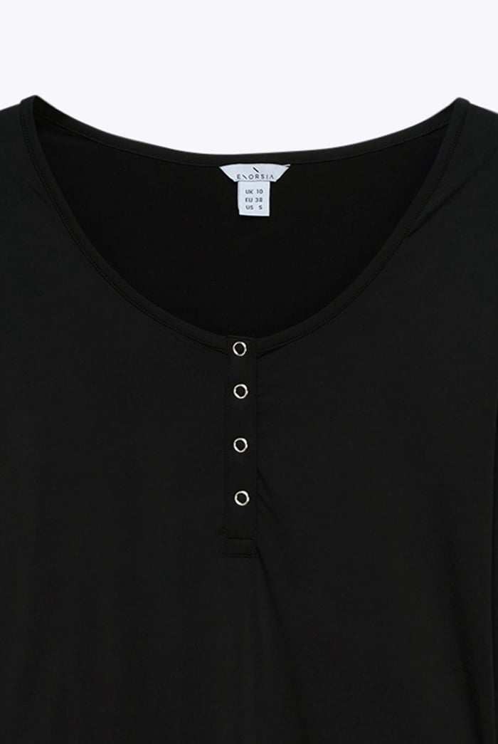Black Slim Body Suit