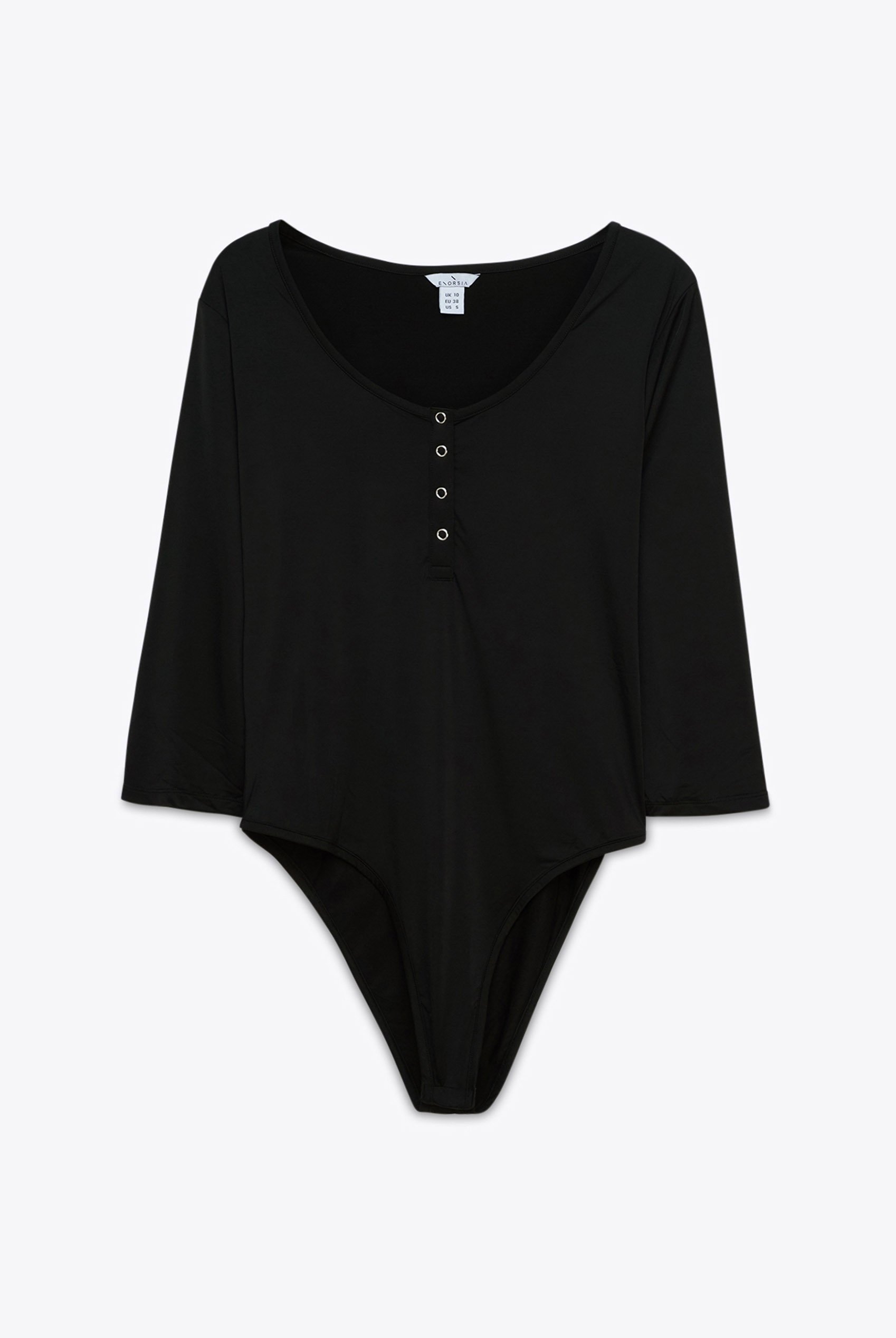 Black Slim Body Suit