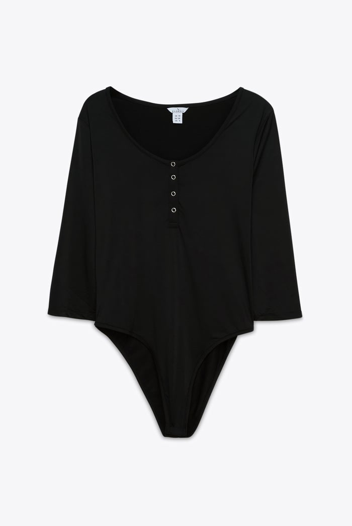 Black Slim Body Suit