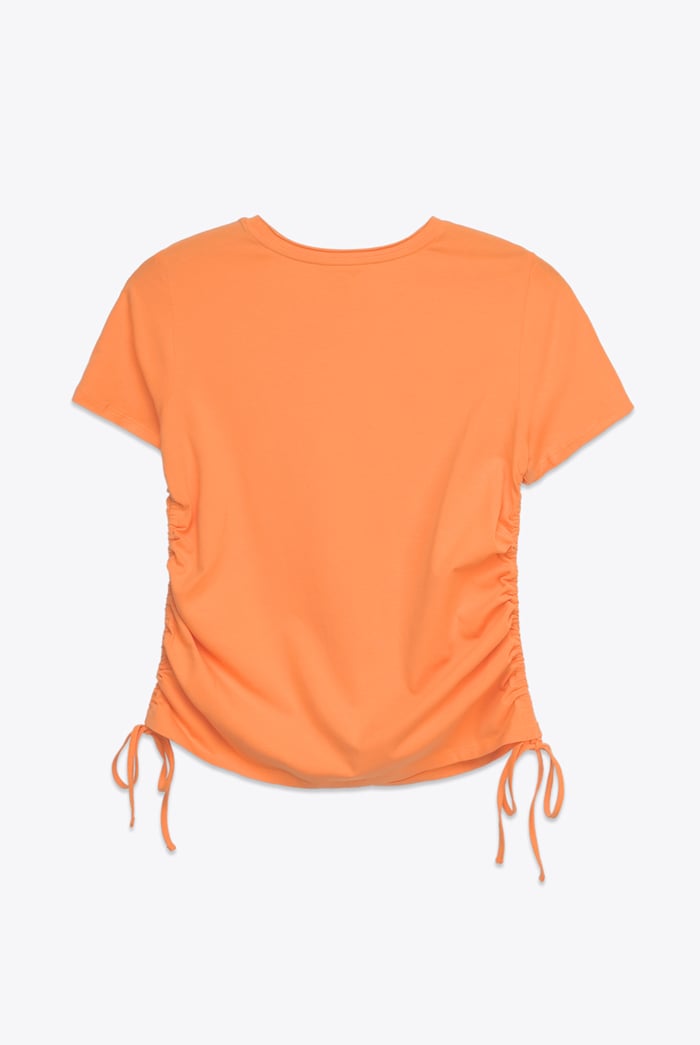Ruched Side Seam T-Shirt
