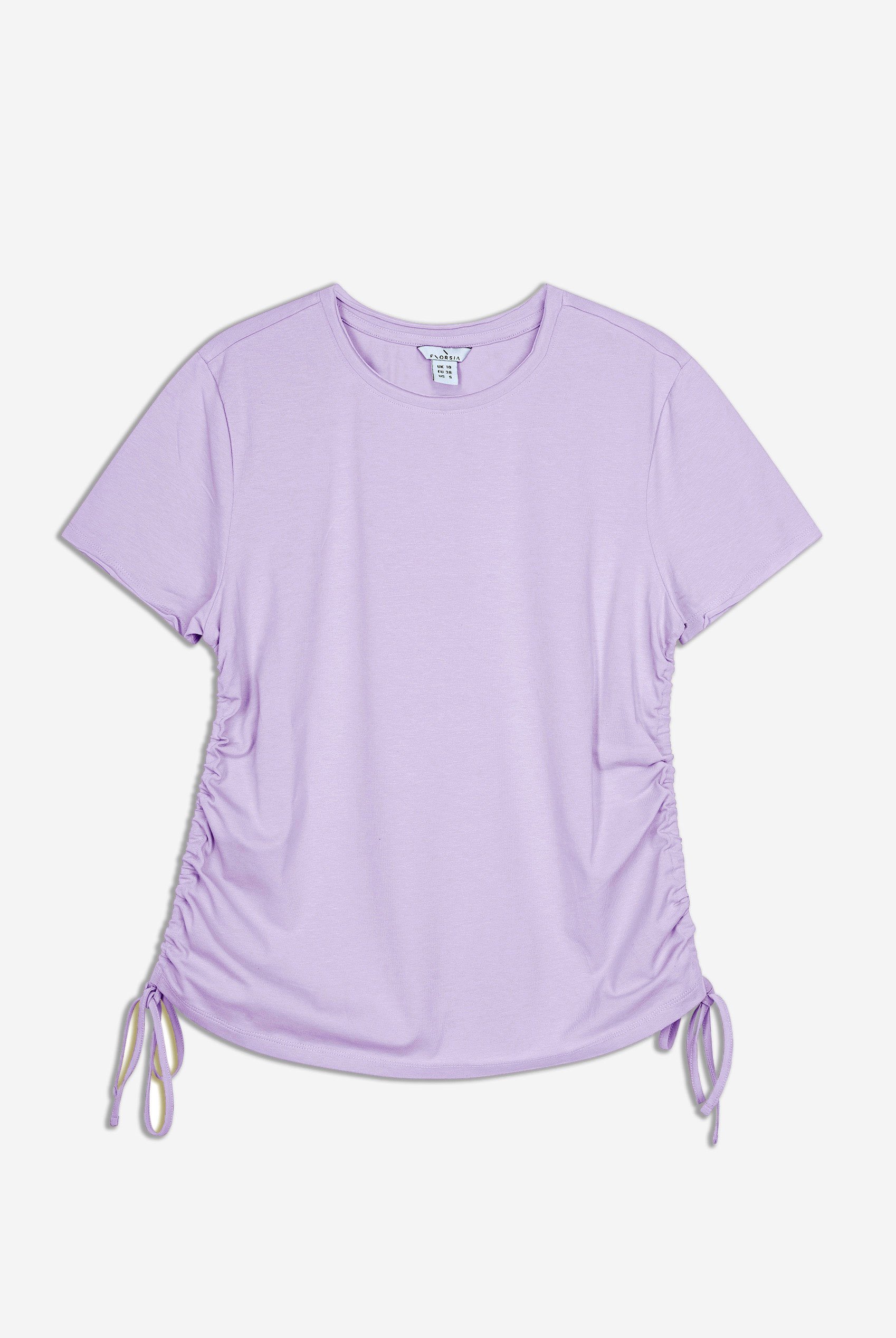 Ruched Side Seam T-Shirt
