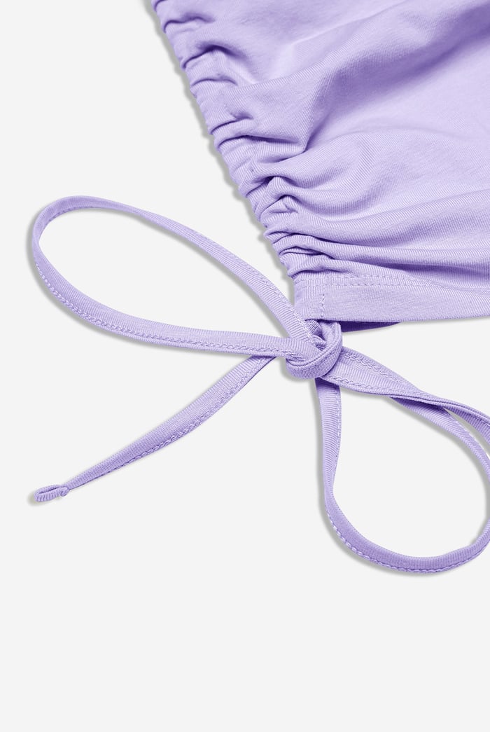 Ruched Side Seam T-Shirt