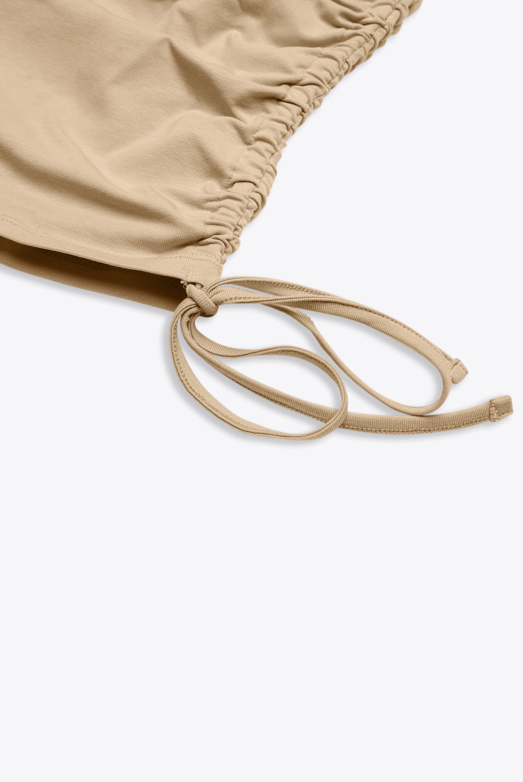 Ruched Side Seam T-Shirt