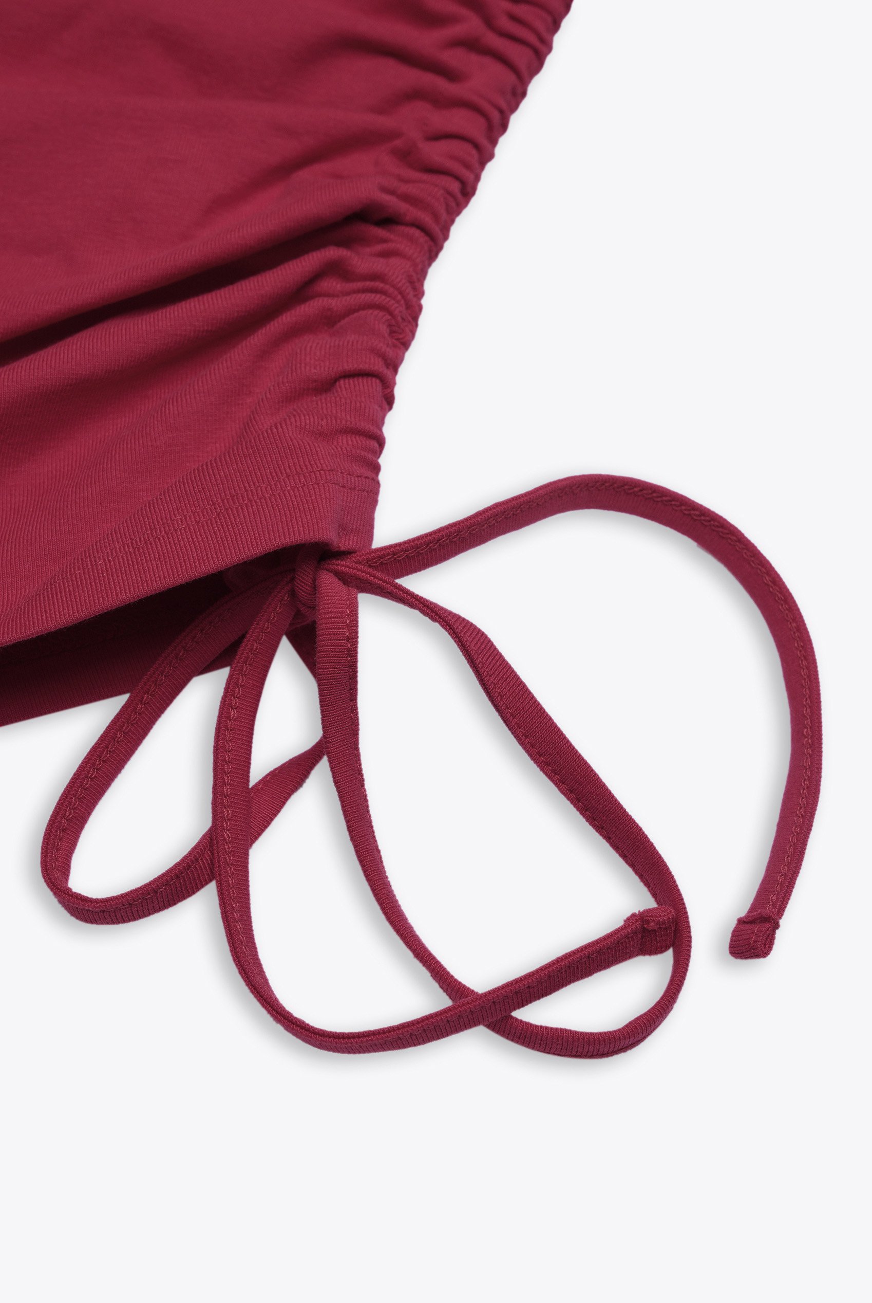 Ruched Side Seam T-Shirt