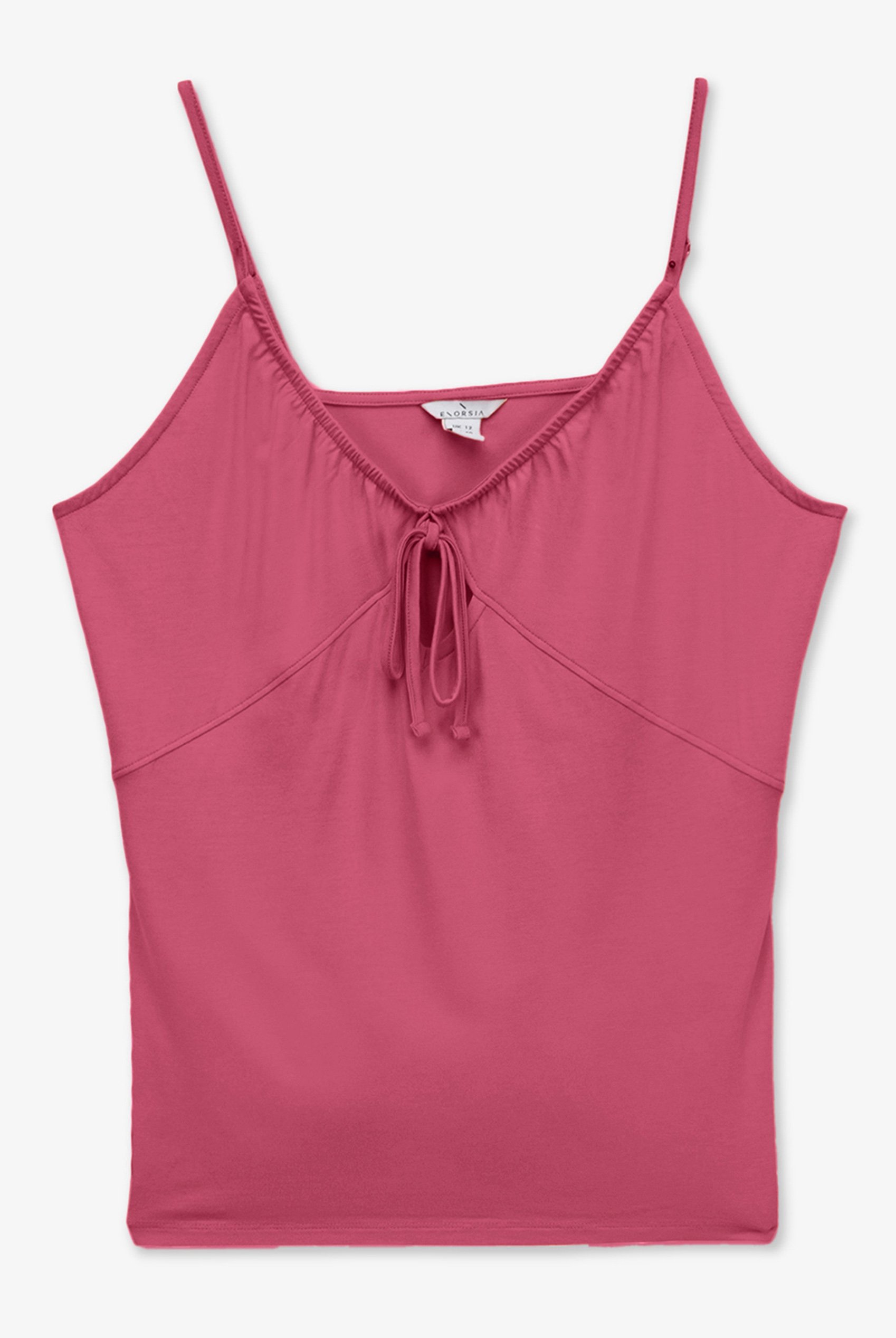 Key Hole Tie Detail Cami