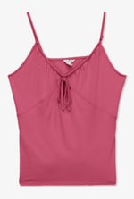 Key Hole Tie Detail Cami