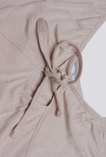 Strappy V-Neck Jersey Dress
