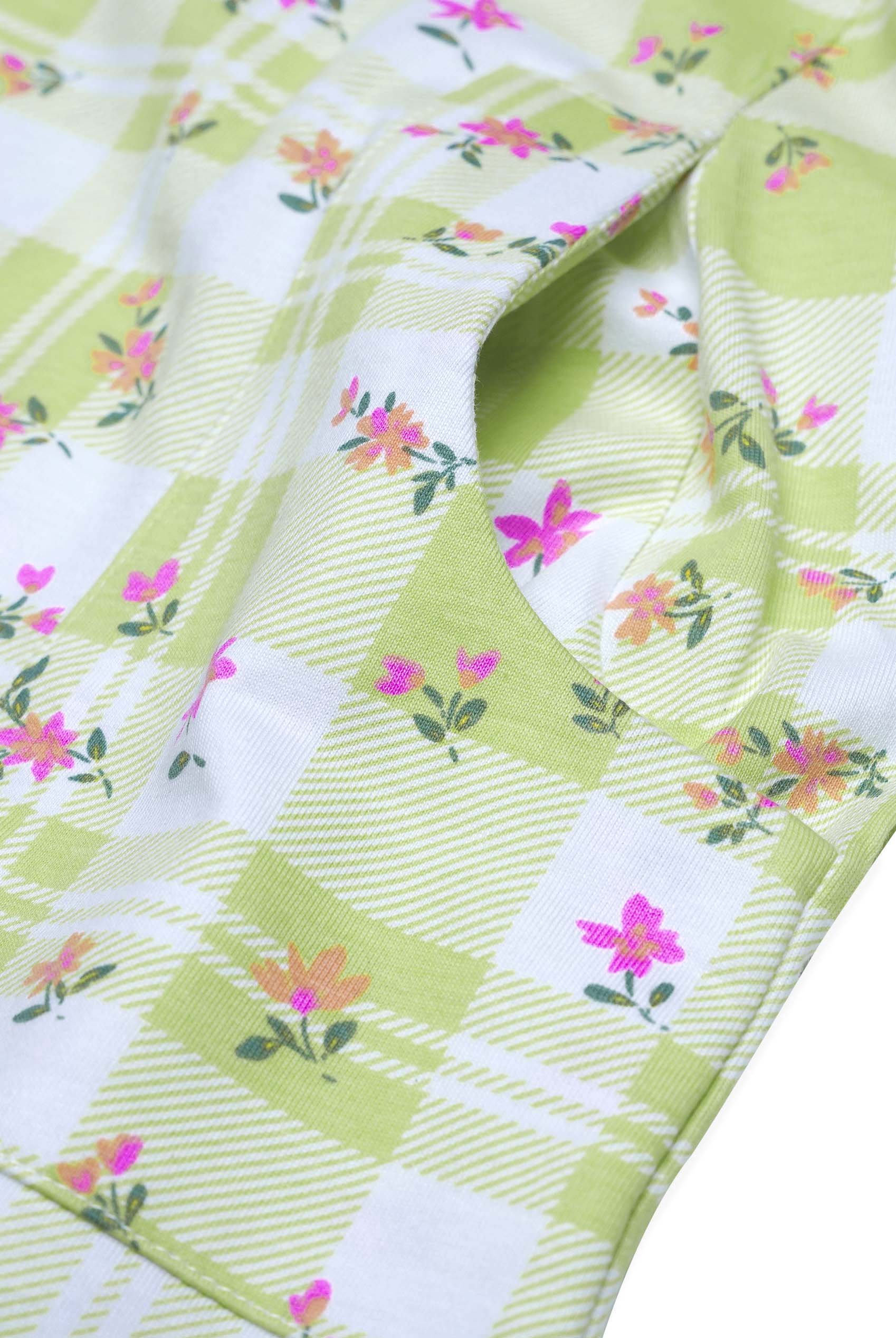 Belted Printed Jersey Dress