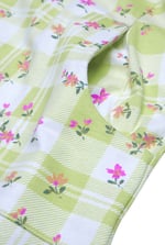 Belted Printed Jersey Dress