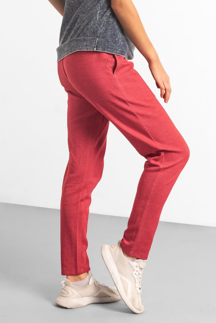 Womens Jersey Chino Trousers