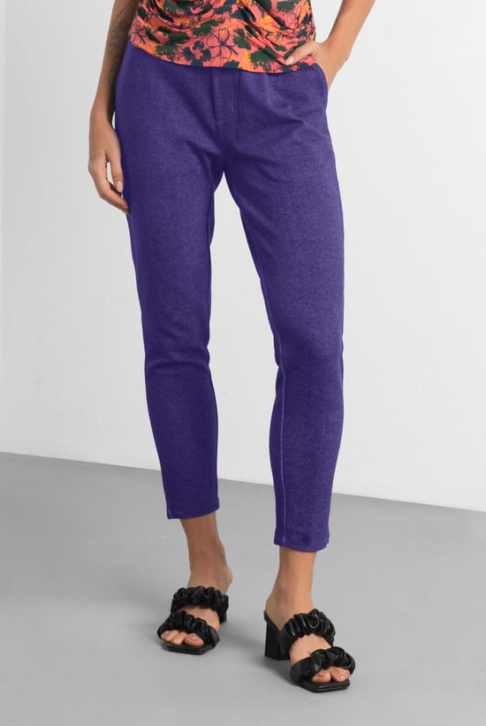 Womens Jersey Chino Trousers