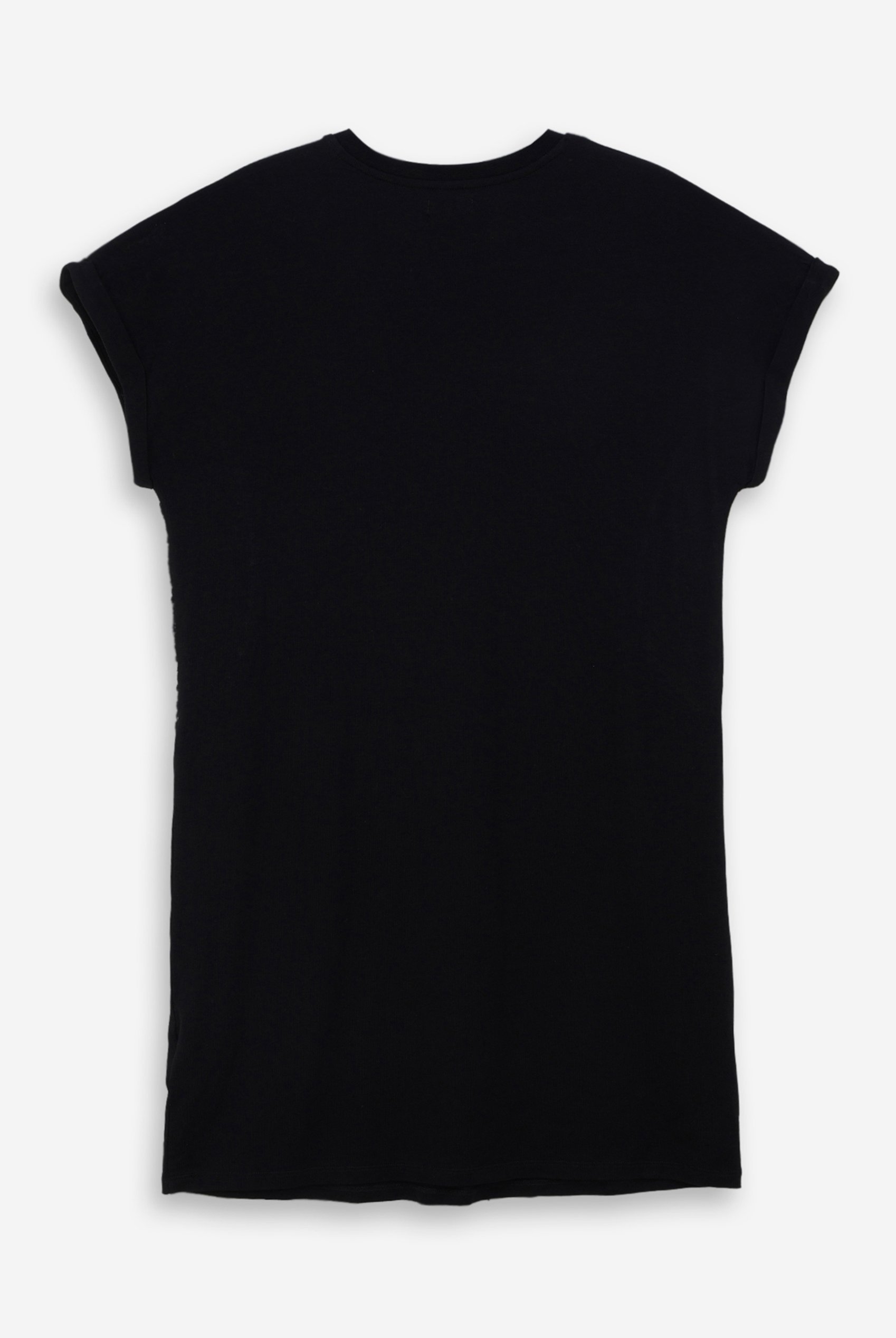 Patch Cut Lace Jersey Dress
