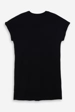 Patch Cut Lace Jersey Dress