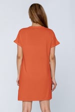 Patch Cut Lace Jersey Dress