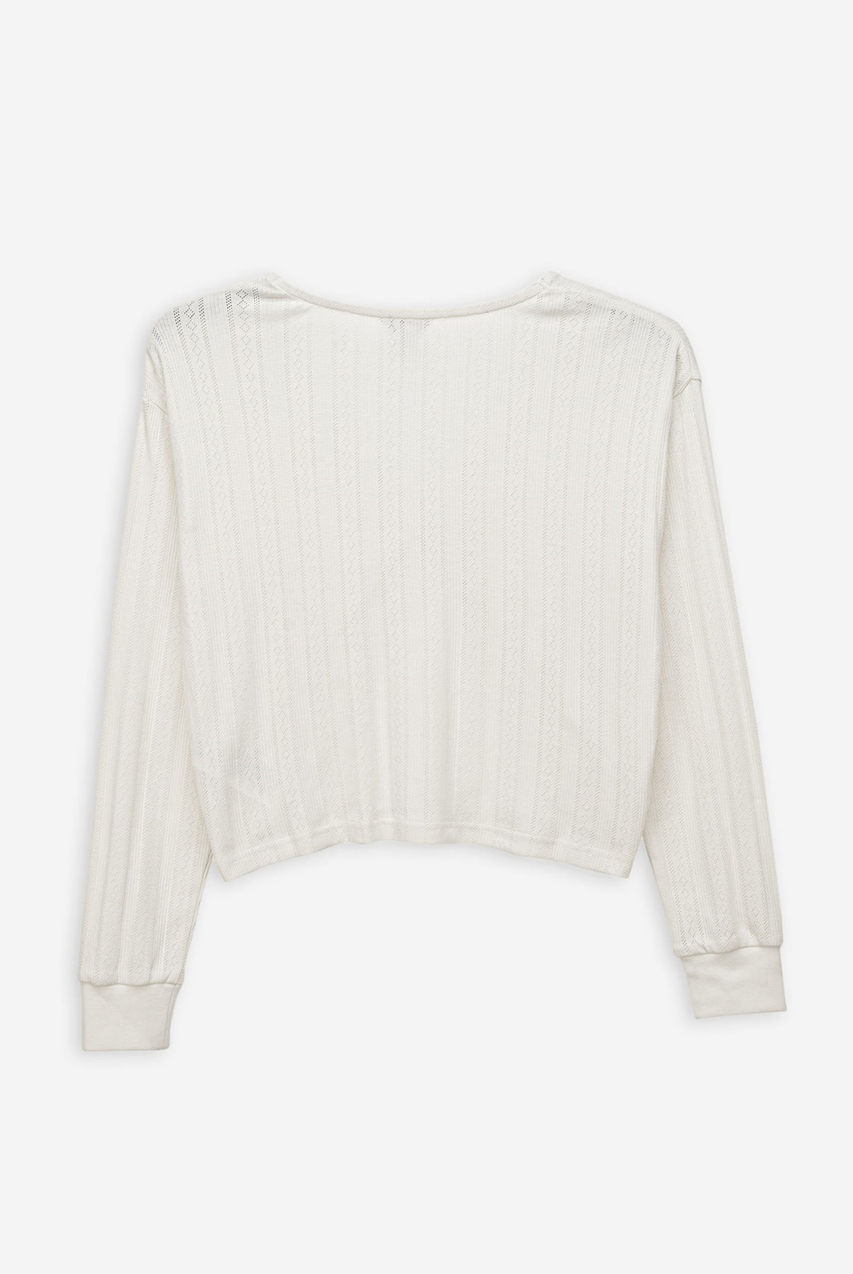 Twisted Front Pin Tuck Jersey Cropped Top