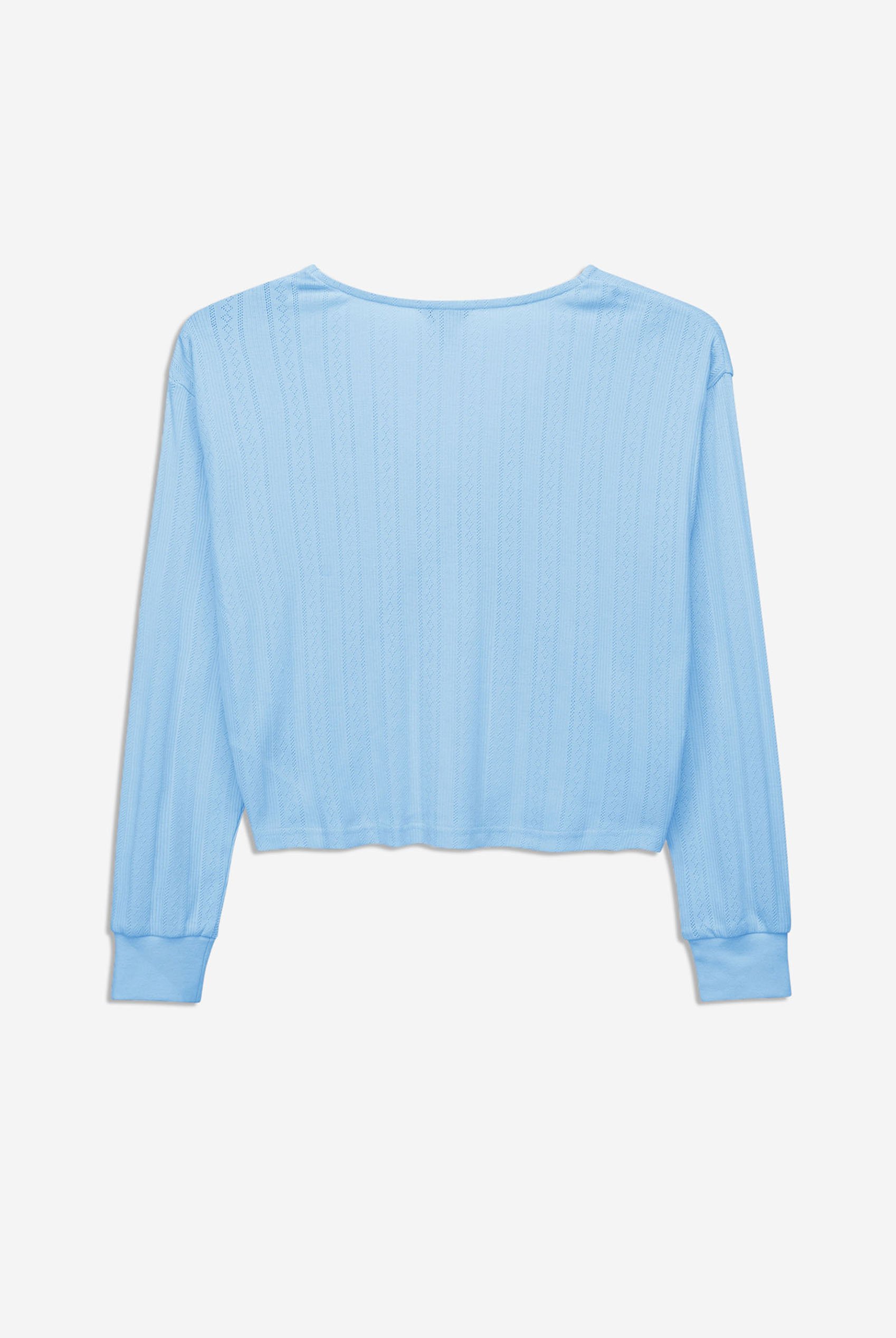 Twisted Front Pin Tuck Jersey Cropped Top