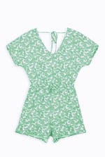 Roll up Sleeves AOP Play Suit