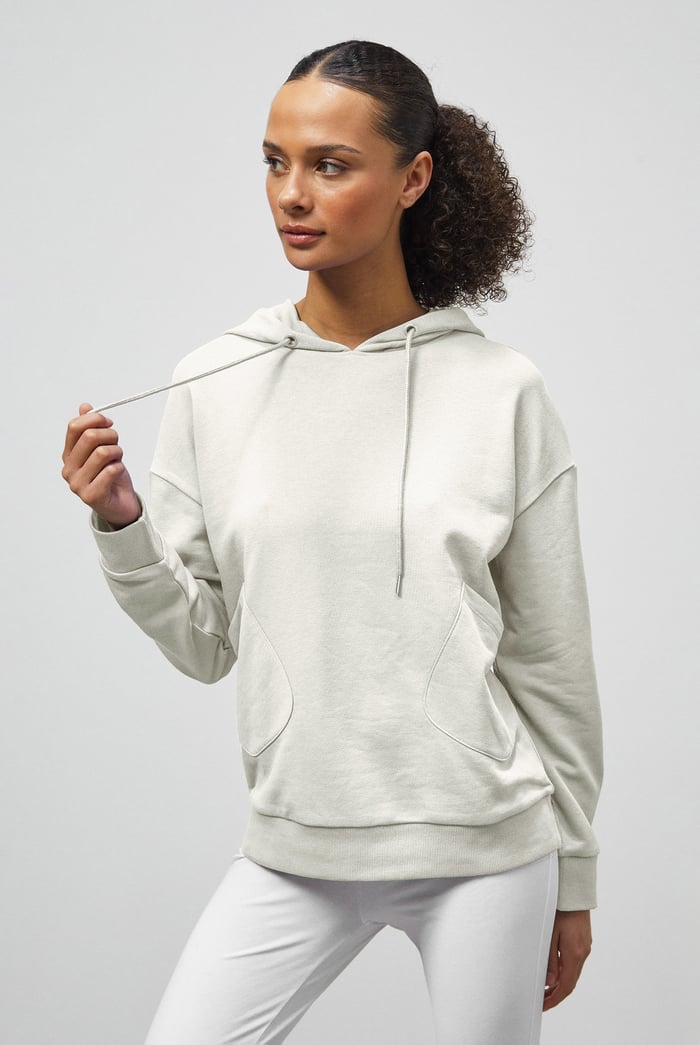Slanty Patch Pocket Hoodie
