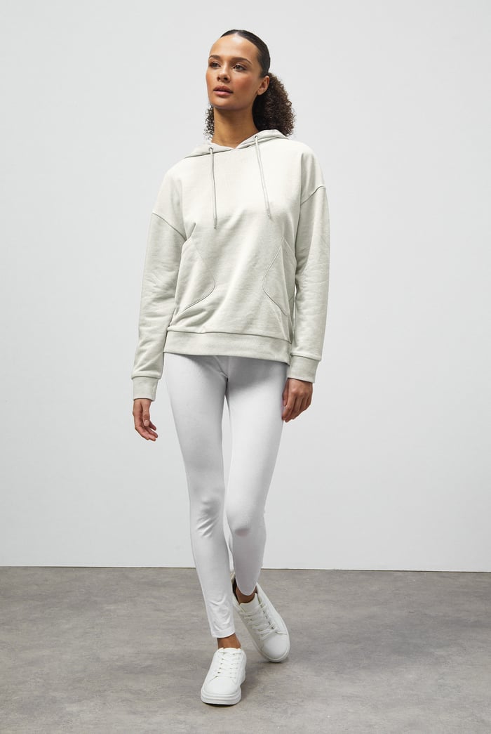 Slanty Patch Pocket Hoodie