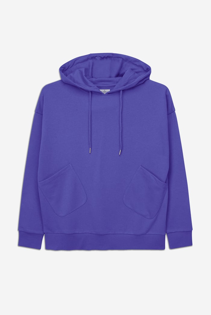 Slanty Patch Pocket Hoodie