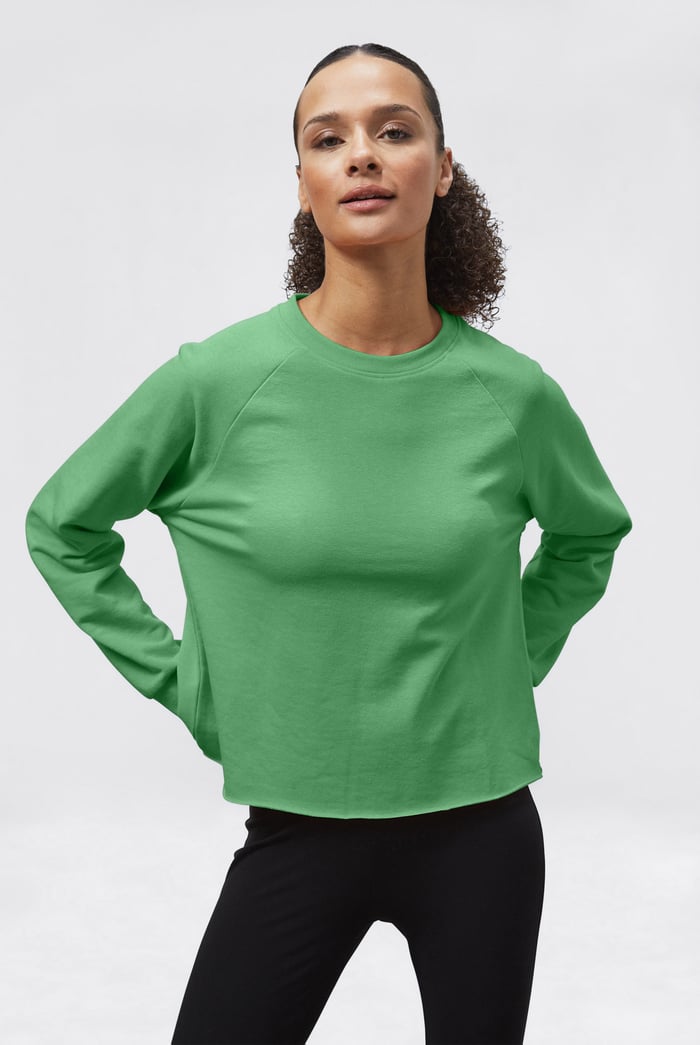 Raw Edge Sweatshirt