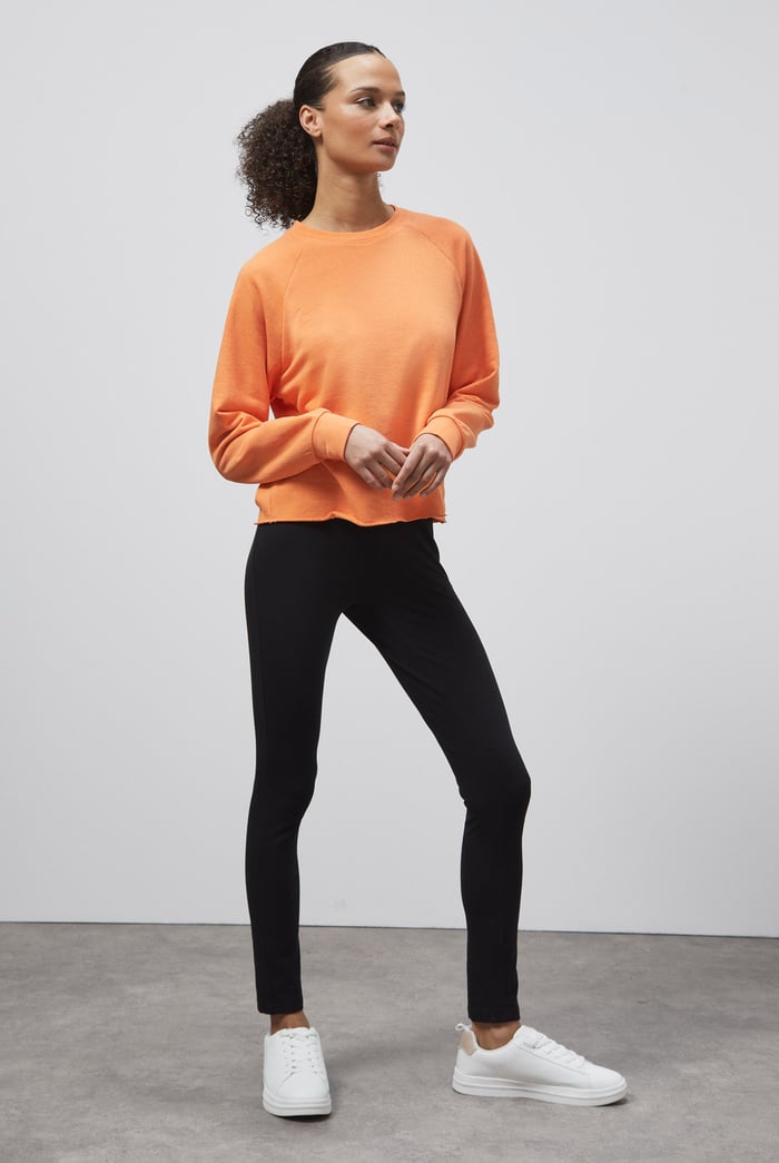 Raw Edge Sweatshirt