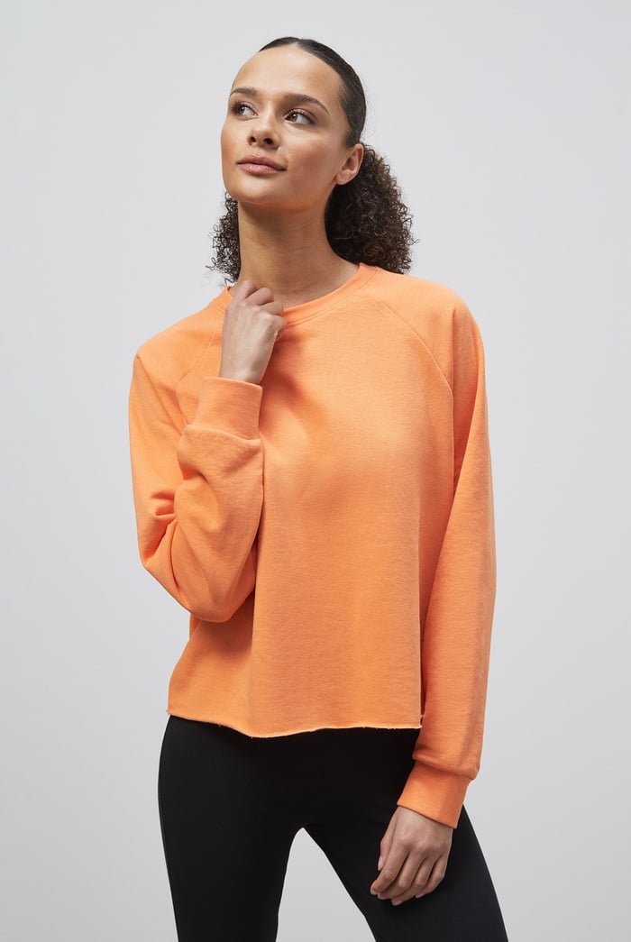 Raw Edge Sweatshirt