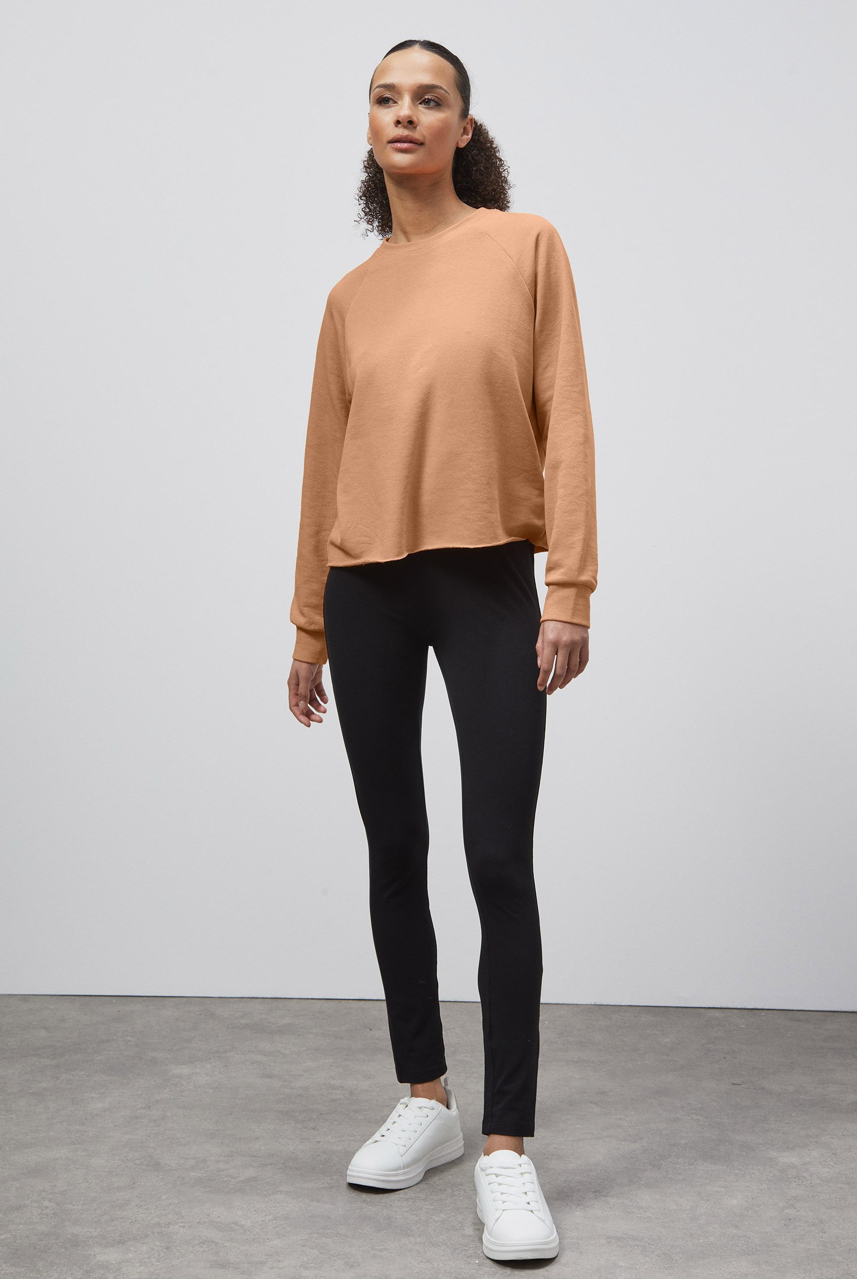 Raw Edge Sweatshirt