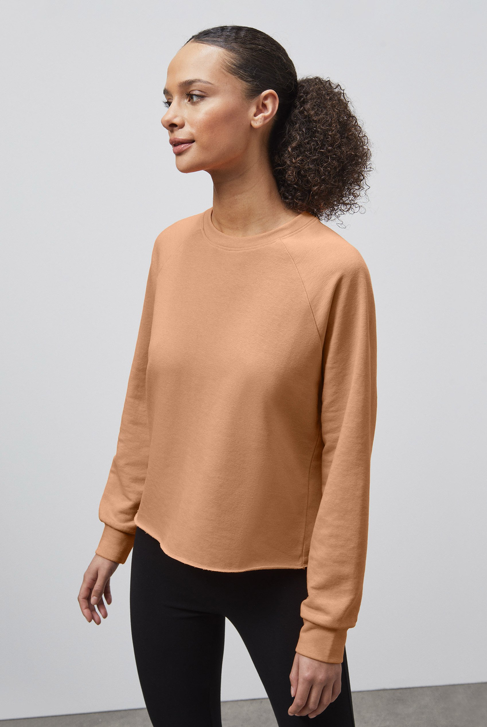 Raw Edge Sweatshirt