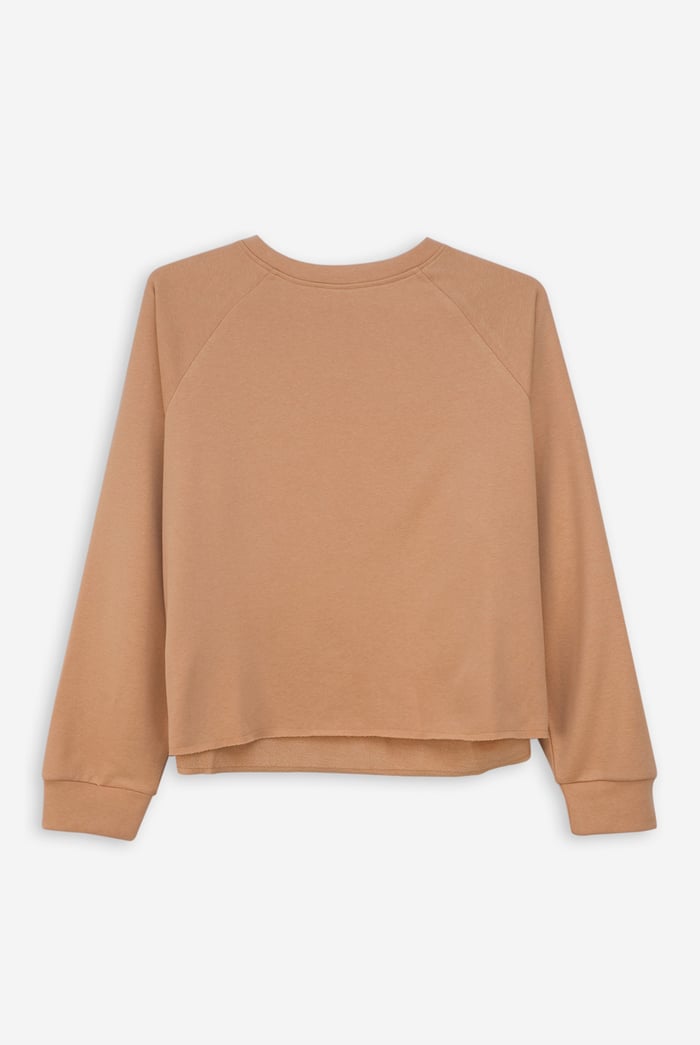 Raw Edge Sweatshirt