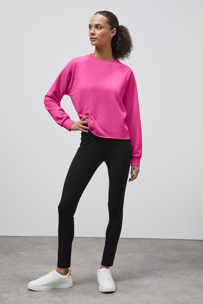 Raw Edge Sweatshirt