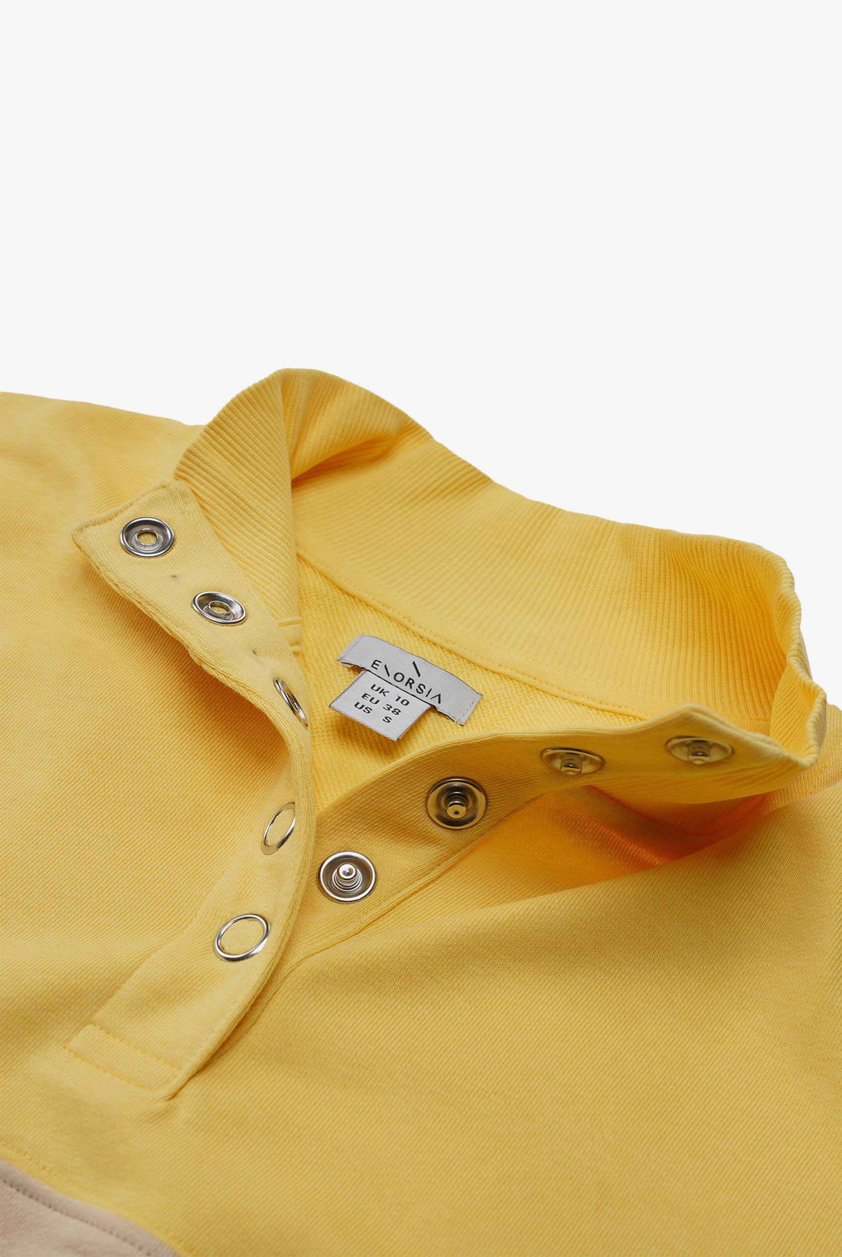 Colour Block LS High Neck Sweatshirt
