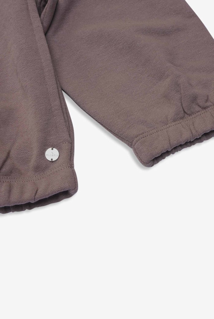 Jersey Hoodie With Elastic Waistband