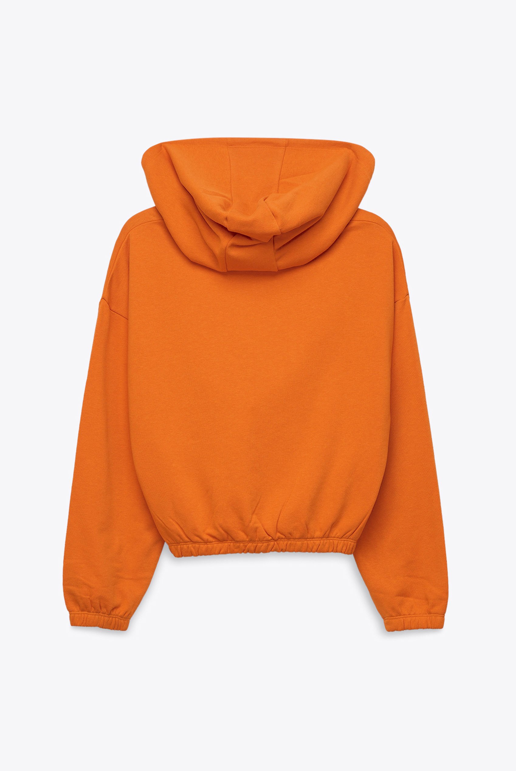 Jersey Hoodie With Elastic Waistband