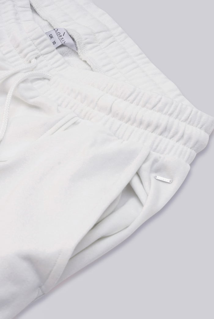 Pin Tuck Front Jersey Trousers