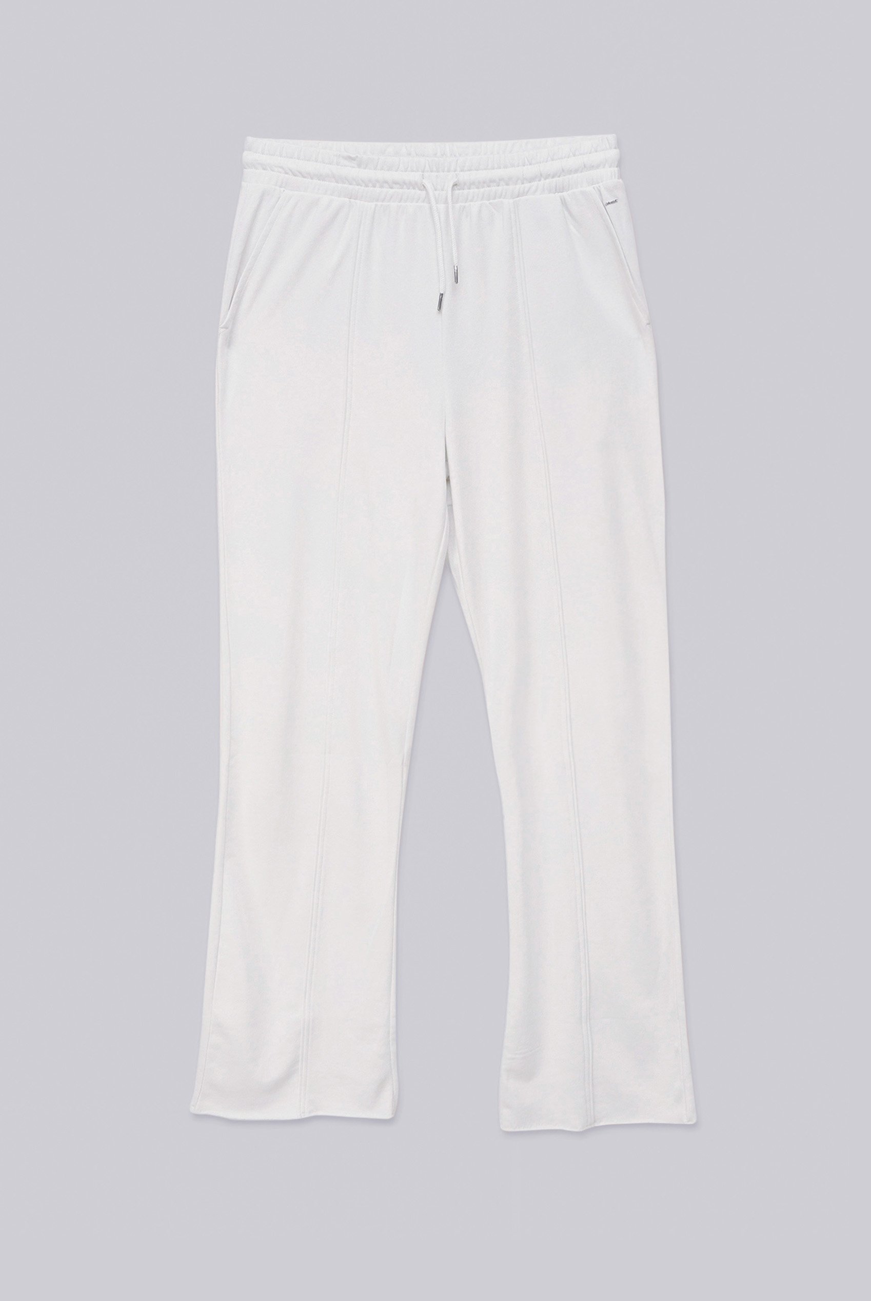 Pin Tuck Front Jersey Trousers
