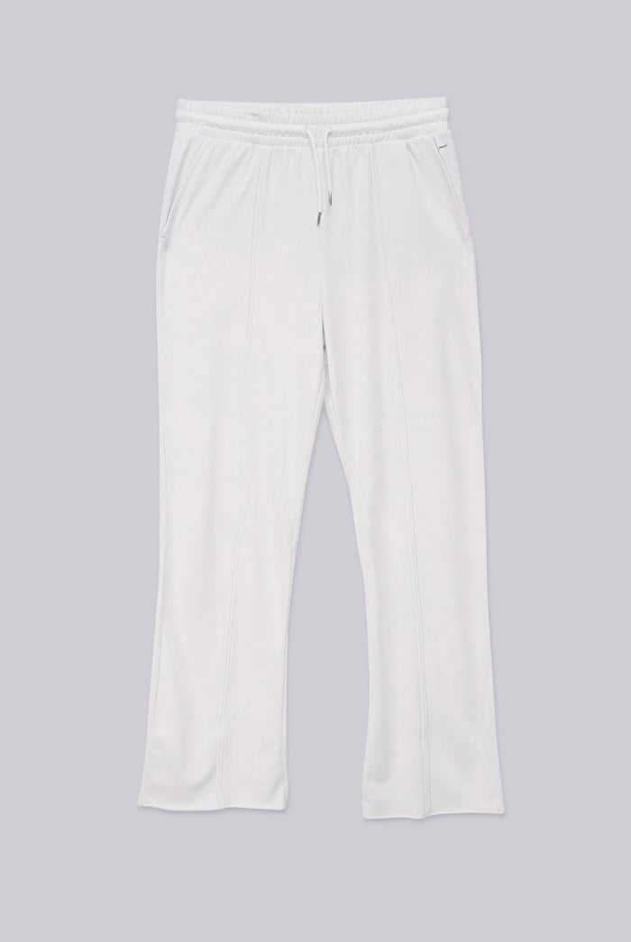Pin Tuck Front Jersey Trousers