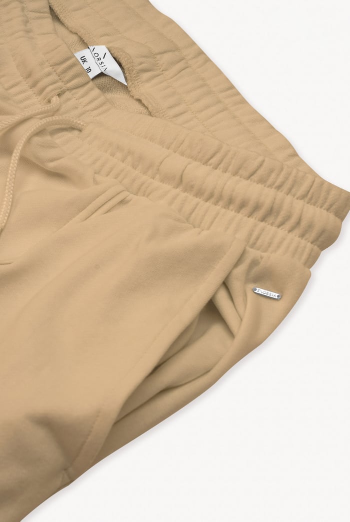 Pin Tuck Front Jersey Trousers