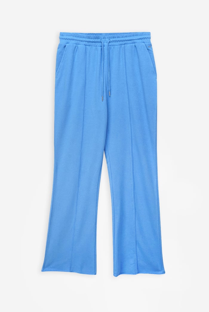 Pin Tuck Front Jersey Trousers