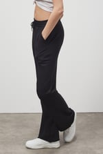 Pin Tuck Front Jersey Trousers