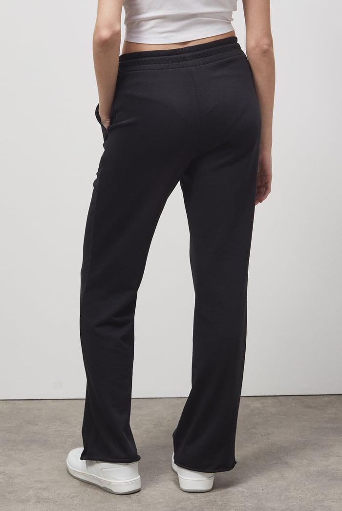 Pin Tuck Front Jersey Trousers